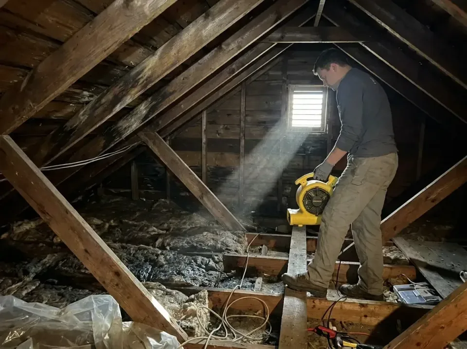 attic-water-damage-drying-proc-007 — frequently asked questions, Emergency Water Extraction & 24/7 Flood Response in Drippin…